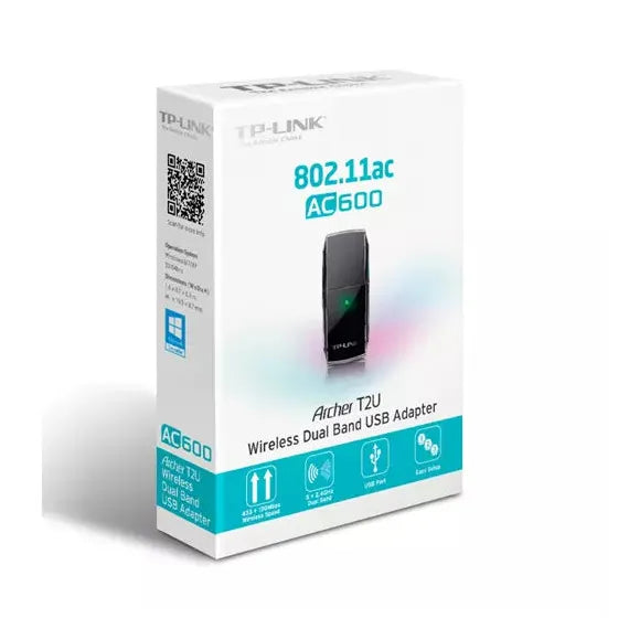 TP-Link Adaptador de Red USB ARCHER T2UAC600