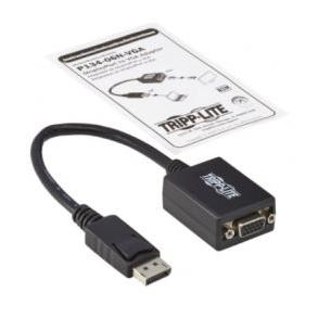 Tripp Lite by Eaton Adaptador DisplayPort Macho - HD15 Hembra, 1080p, 15cm, Negro