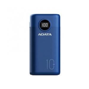 Cargador Portátil Adata P10000QCD, 10.000mAh, Azul