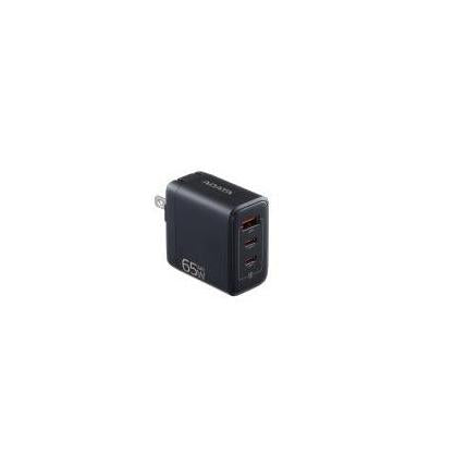 Adata Cargador de Pared, 65W, 1x USB-A, 2x USB-C, Negro