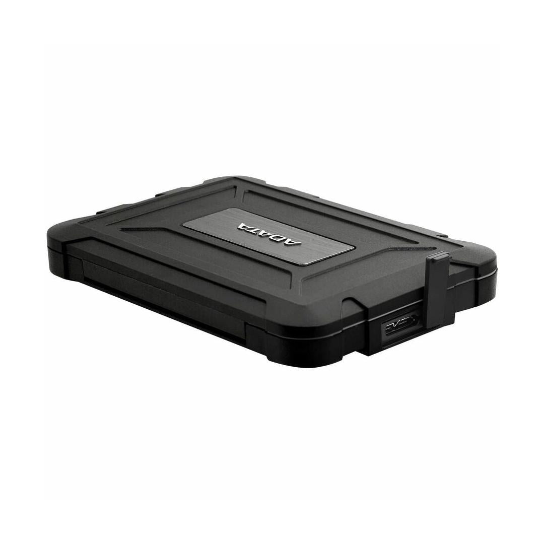 Adata Gabinete de Disco Duro ED600 2.5'', SATA III, USB 3.1, Negro