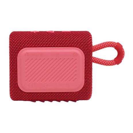 Altavoz Bluetooth Portatil JBL GO 3 con Bateria de 5 horas y Resistente al Agua Camuflaje Color Rojo