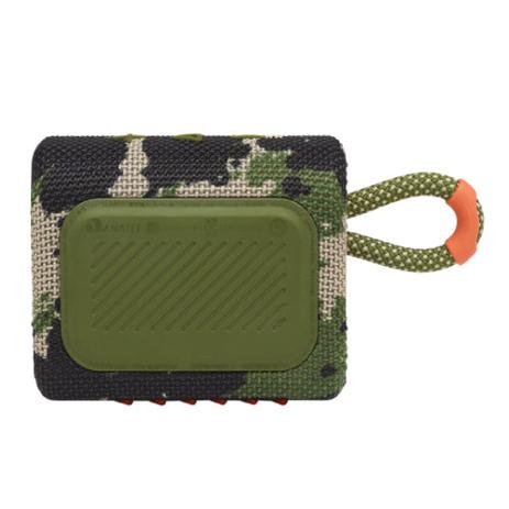 Altavoz Bluetooth Portatil JBL GO 3 con Bateria de 5 horas y Resistente al Agua Color Camuflaje