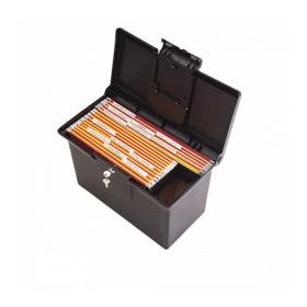 Sablón Archivero de Plástico Portátil 8985NE, Negro
