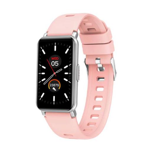 Smart Watch Argomtech Skeiwatch B20 Pantalla IPS de 1.45" IP68 Resolución 172x320p 2 Correas Incluidas Negro y Rosa