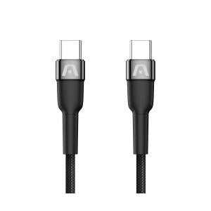 Argomtech Cable USB-C Macho - USB-A Macho, 1.8 Metros, Blanco