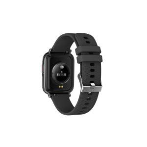 Argomtech Smartwatch Skeiwatch S50, Touch, Bluetooth 5.0, Negro - Incluye 2 Correas Negro/Azul