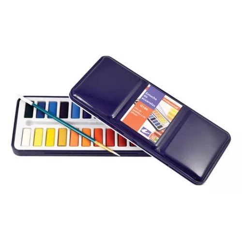 Acuarelas Profesionales Atl G100 Estuche Portátil 24 Colores