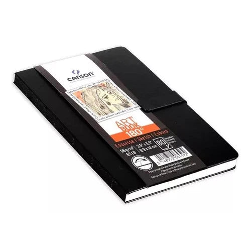Libreta Canson Art Book 180° Blanca 8.9 X 14 Cm 100 G 80 H