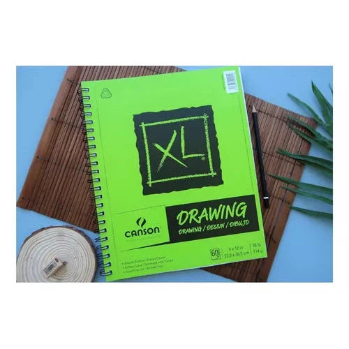 Block Canson Xl Drawing 114 G 22.9 X 30.5 Cms 60 Hojas