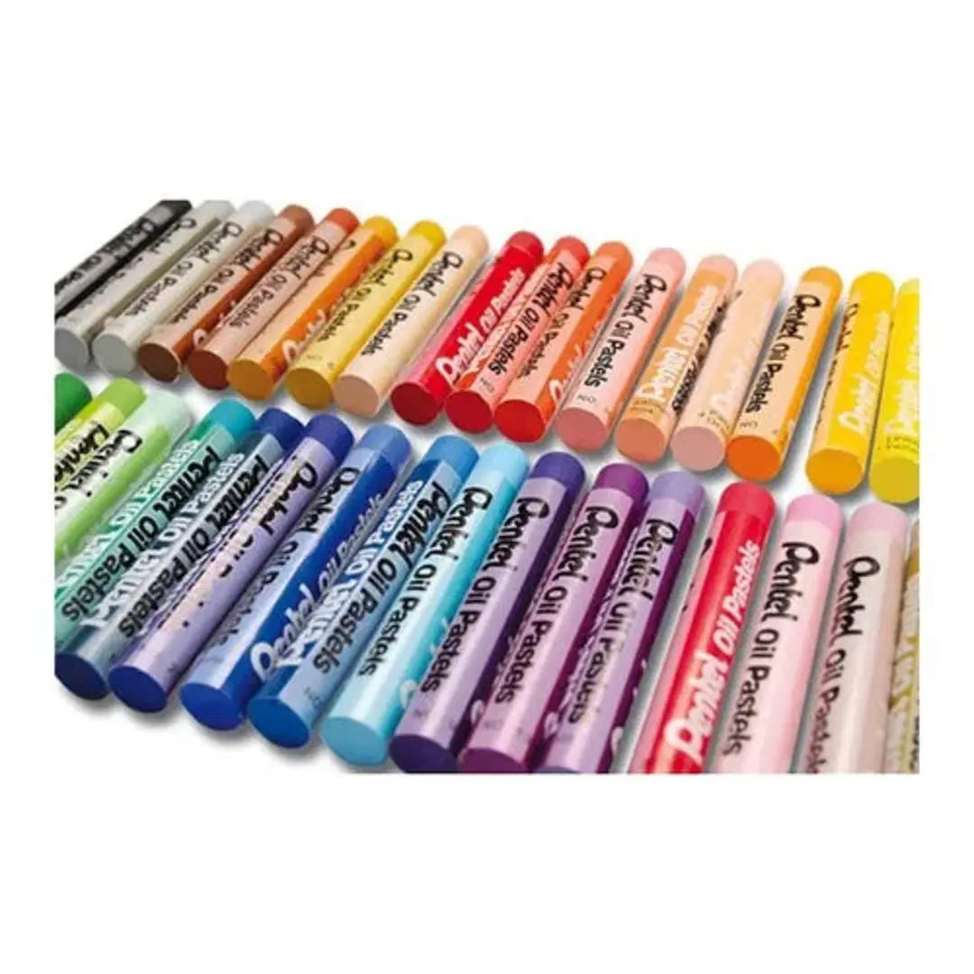 Gises Pastel De Aceite Pentel Arts Redondos