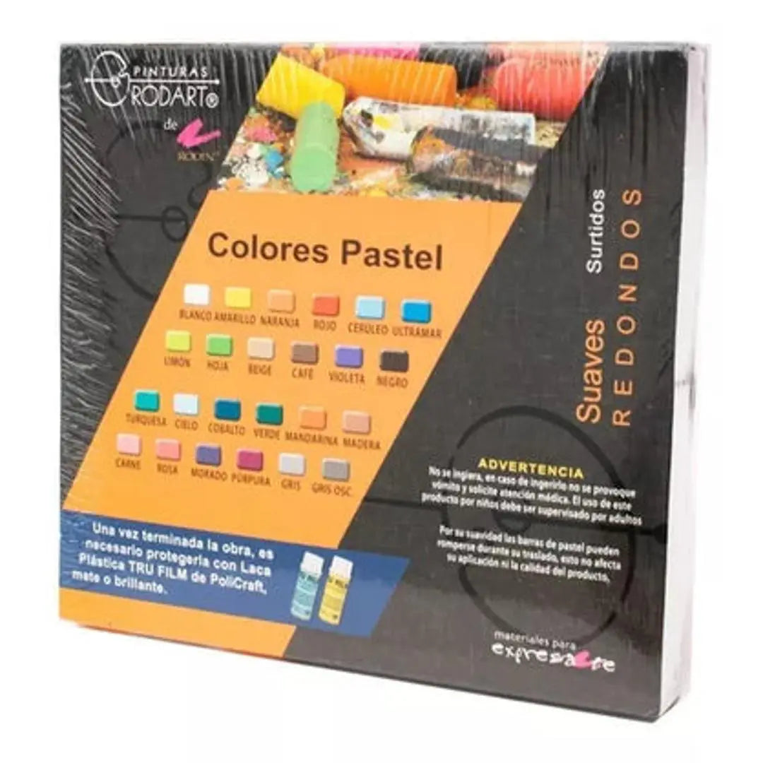 Gises Colores Pastel Suaves Redondos Rodin Rodart