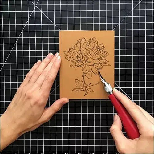 Gubias Linóleo Speedball 1 Mango Y 5 Navajas Para Grabado