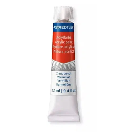 Kit Pinturas Acrílicas Staedtler Caja Con 12 Colores 12 Ml