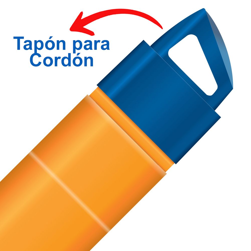 Boligrafo Azor Pin Pont Punta Fina 0.7mm Tinta Color Azul 12 Pieza(s).