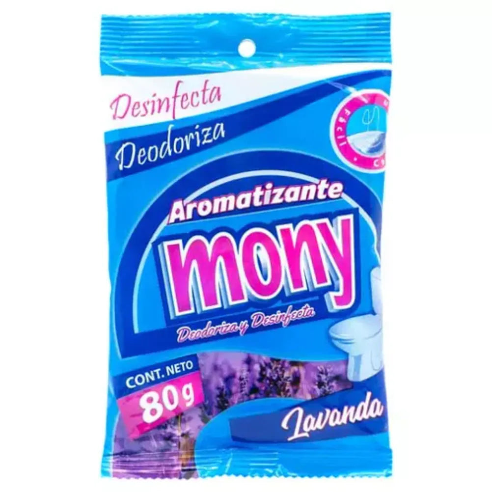 Pastilla aromatizante para inodoro Mony