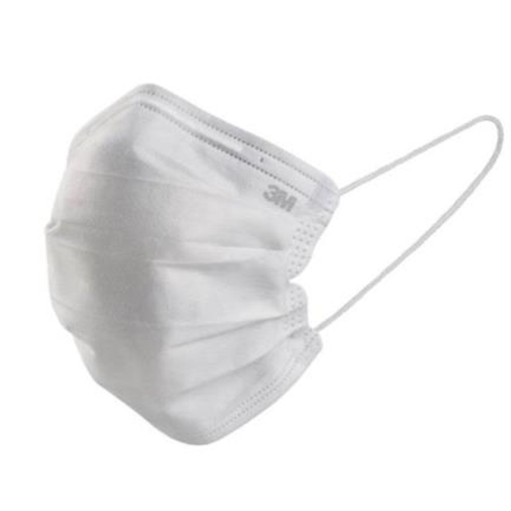 Cubrebocas Mascarilla 3M Desechable 3 Capas Color Blanco 10 Pieza(s)