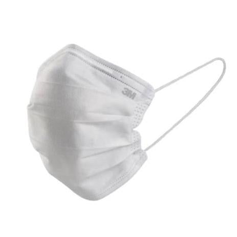 Mascarilla 3M UU012052591 Desechable 3 Capas Color Blanco 20 Pieza(s)