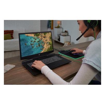HP Audífonos Gamer Pavilion 400, Alámbrico, 3.5mm, Verde/Negro