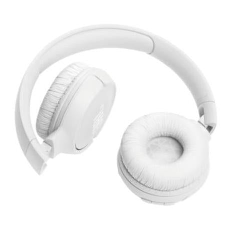 JBL Audífonos con Micrófono Tune 520BT, Bluetooth, Inalámbrico, Blanco