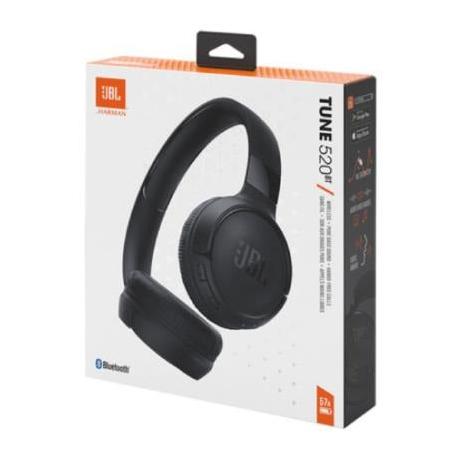 Audífonos JBL con Micrófono Tune 520BT, Bluetooth, Inalámbrico, USB-C, Negro