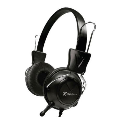 Audifonos cableados estereo Klip Xtreme KSH-320 Color Negro