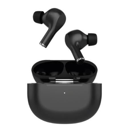 Audífonos Intrauriculares con Micrófono ZoundBuds, Inalámbrico, Bluetooth, USB-C, Negro Klip Xtreme