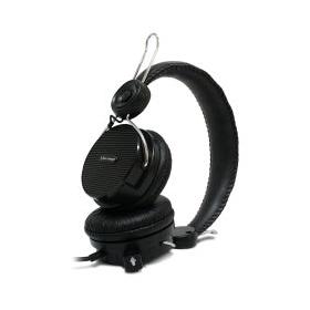 Audífonos con Micrófono, Alámbrico, 2.2 Metros, Negro-Vorago HS-201