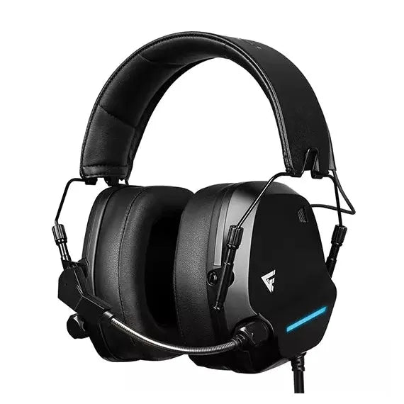 Game Factor Audífonos Gamer HSG550 para PC Alámbrico USB Negro