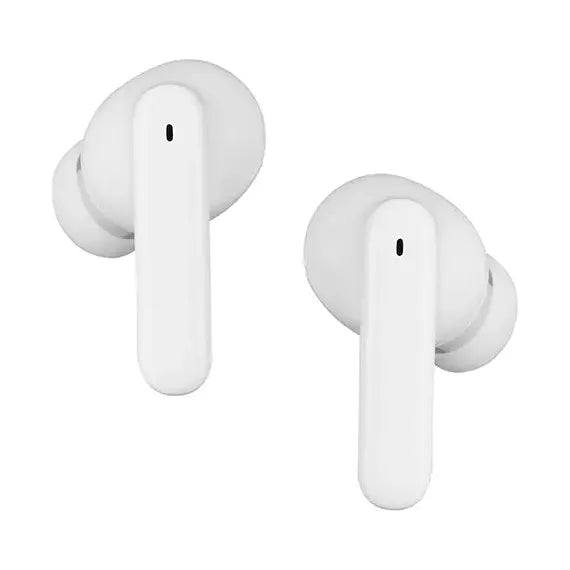 Vorago Audífonos Intrauriculares con Micrófono ESB-450, Inalámbrico, Bluetooth, USB-C, Blanco