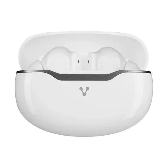 Vorago Audífonos Intrauriculares con Micrófono ESB-450, Inalámbrico, Bluetooth, USB-C, Blanco