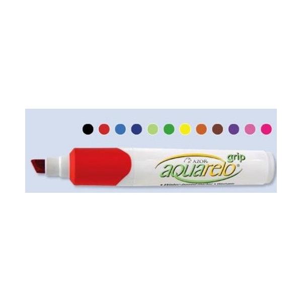 Azor Marcador Aquarelo Grip 2200AM, Amarillo