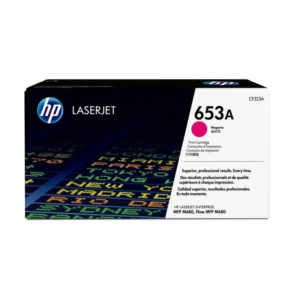 Cartucho de Toner HP 653A Magenta 16500 Página(s) HP LaserJet Enterprise M680