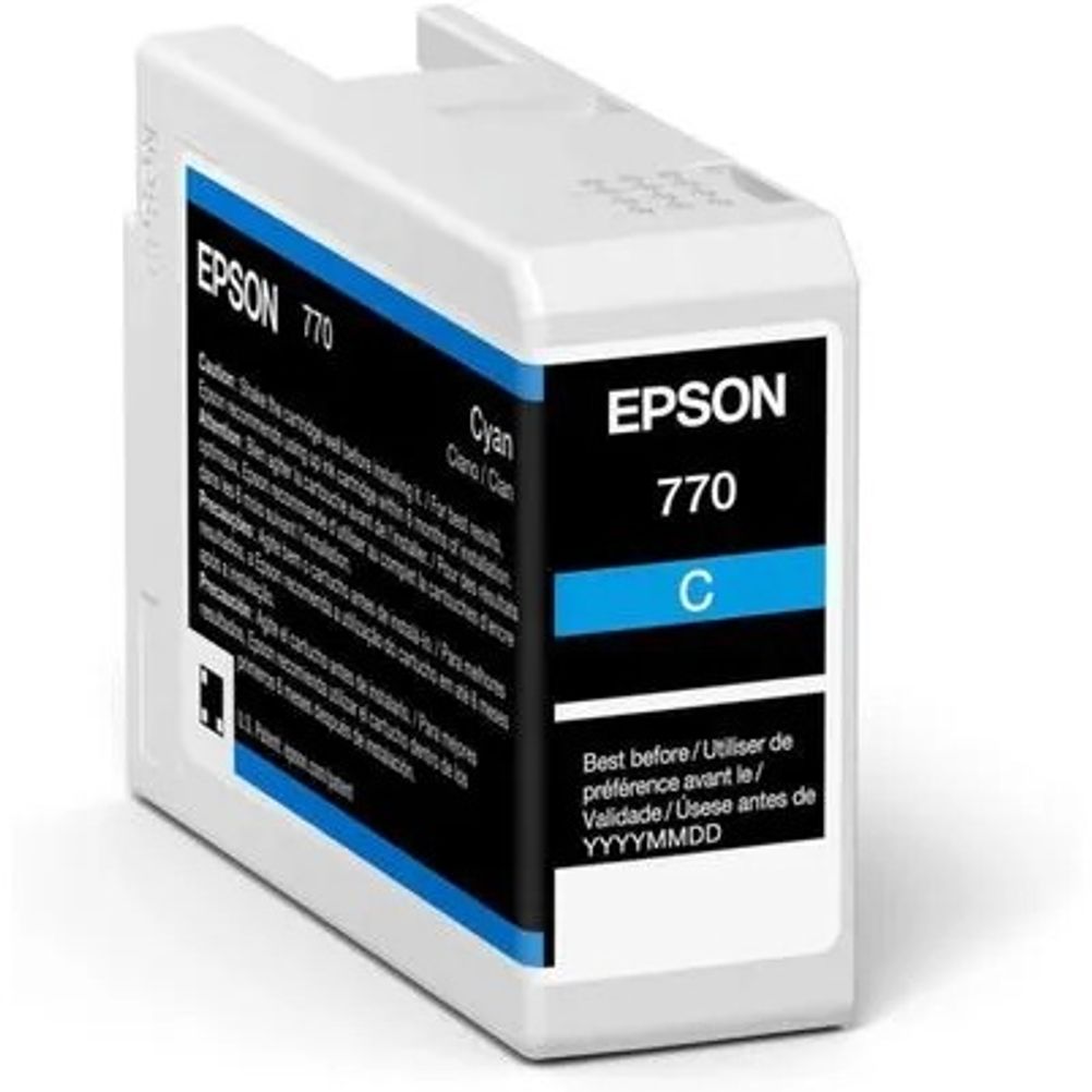 Tinta para Impresora Epson T770 Cian SureColor P700