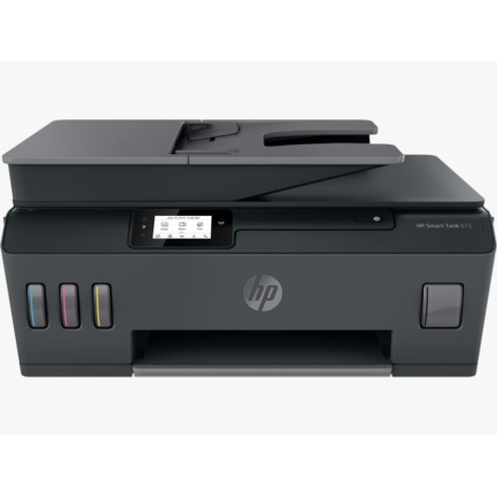 Impresora Multifuncional HP Smart Tank 615, Color, Inyección, Inalámbrico, Print/Scan/Copy/Fax