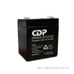CDP Batería de Reemplazo para No Break SLB 12-4.5, 12V, 4.5Ah