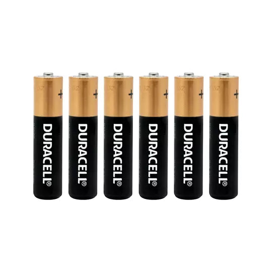 Pila alcalina Duracell AAA blíster con 6 pzas