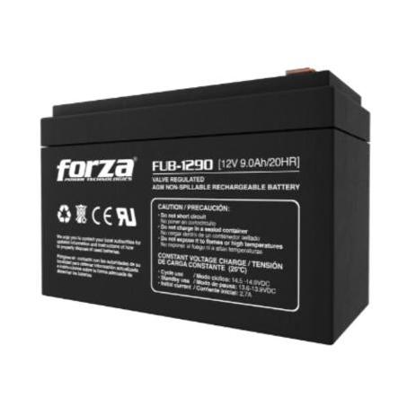 Batería Forza FUB-1290 Sellada 12V/9Ah Recargable AGM Sin mantenimiento