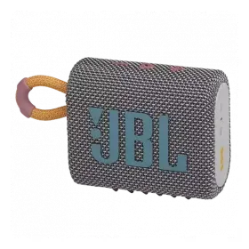 JBL Bocina Portátil Go 3, Bluetooth, Inalámbrico, 4.2W RMS, Gris - Resistente al Agua