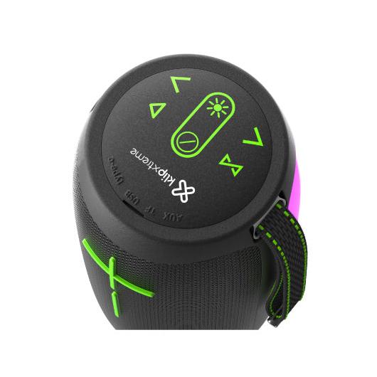 Bocina Portátil ZoundFire Pro, Bluetooth, Inalámbrico, 16W RMS, Micro USB, Negro - Resistente al Agua Klip Xtreme