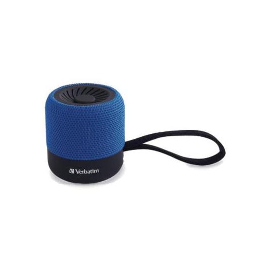 Verbatim Bocina Portátil Mini, Bluetooth, Inalámbrico, 3W RMS, USB, Azul