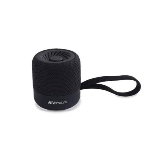 Verbatim Bocina Portátil Mini, Bluetooth, Inalámbrico, 3W RMS, USB, Negro
