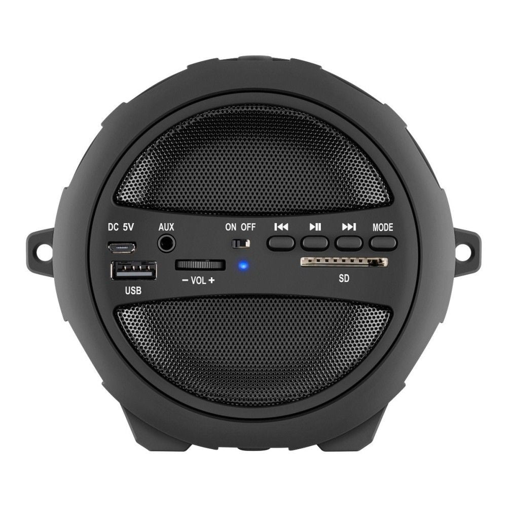 Mini Bocina Steren BOC-857 10W Inalámbrico Bluetooth  Batería Integrada Negro