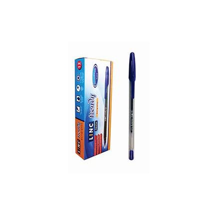 BOLIGRAFO LINC TRENDY ECONOMICO AZUL CAJA C/12 PZAS