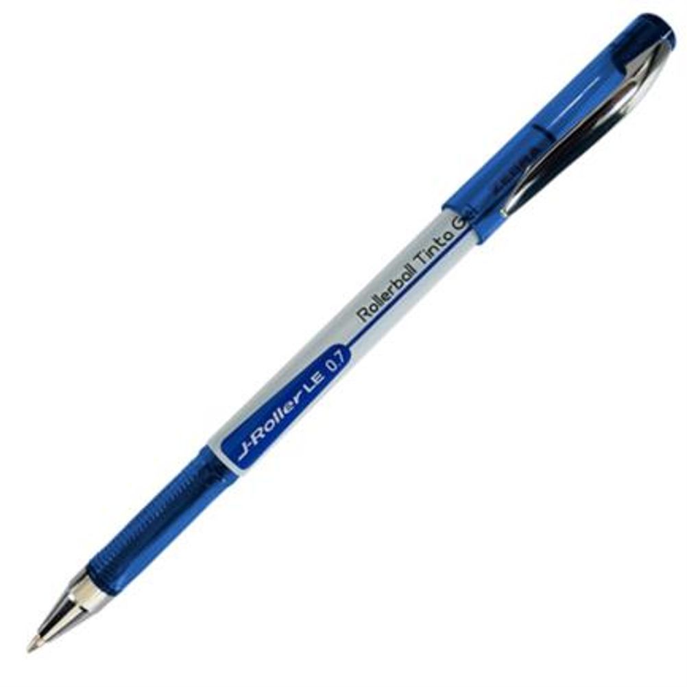 Bolígrafo Zebra J-Roller LE 8001-LE Punta Mediana 0.7mm Tinta de Gel Color Azul 12 Pieza(s)