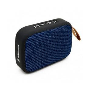 BRobotix Bocina Portátil 136445, Bluetooth, Inalámbrico, 3W RMS, USB, Azul