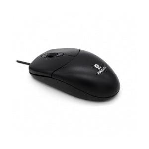 Mouse BRobotix Óptico K1, Alámbrico, USB, Negro