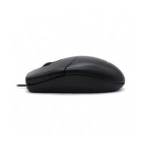 Mouse BRobotix Óptico K1, Alámbrico, USB, Negro