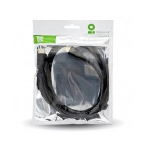 BRobotix Cable HDMI de Alta Velocidad, HDMI 2.0 Macho - HDMI 2.0 Macho, 4K, 60Hz, 1.8 Metros, Negro