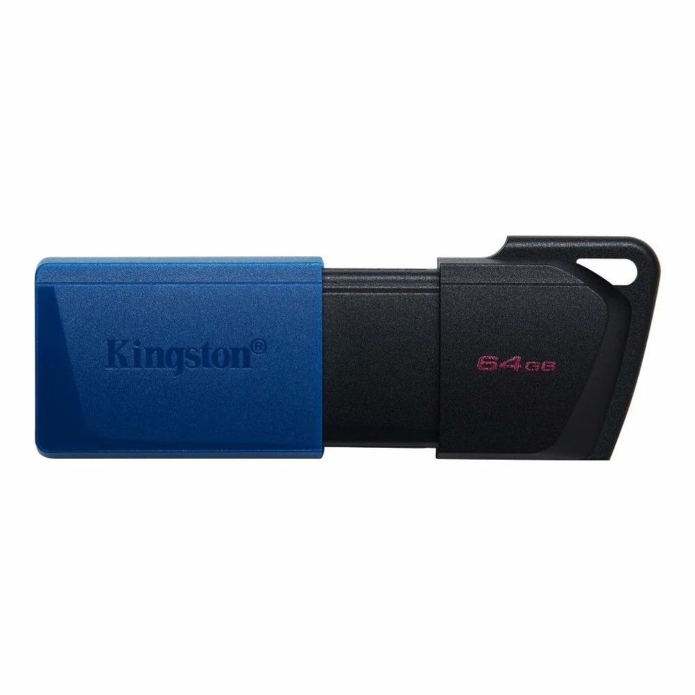 Memoria Flash Kingston Technology DataTraveler Exodia M 64GB USB A Negro, Azul.